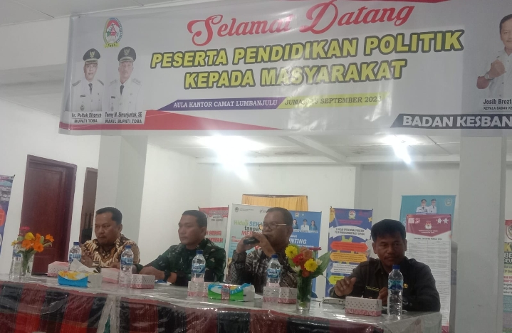 Jelang Pilkdes dan Pemilu, Pemkab Toba Gelar Pendidikan Politik Bagi Masyarakat