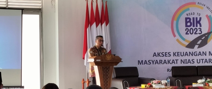 OJK Selenggarakan Road To BIKÂ 2023 Edukasi Keuangan di Nias Utara