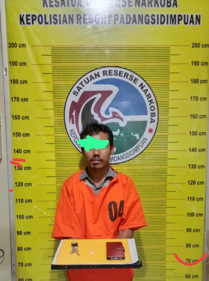 Miliki Sabu Oknum Kades di Tapsel Ditangkap Polres Padangsidimpuan