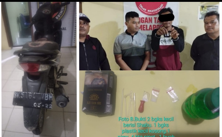 Pengedar Sabu, Ditangkap Unit Reskrim Polsek Sei Kepayang