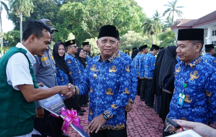 Bupati Asahan Pimpin Upacara Hari Kesadaran Nasional