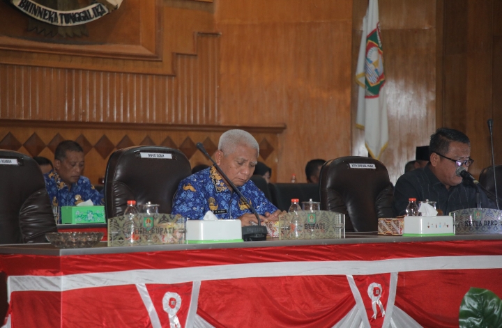 Bupati Asahan Sampaikan Nota Keuangan dan Rancangan Peraturan Daerah Tentang Perubahan APBD Kabupaten Asahan TA 2023