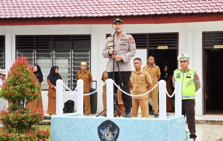 AKBP Dudung Setyawan Sampaikan Pesan Kamtibmas Saat Jadi Irup di SMAN 6 Padangsidimpuan