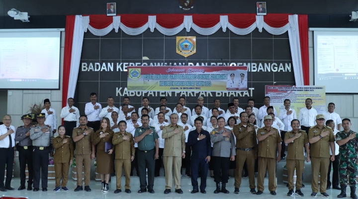 Wabup Hadiri Deklarasi Damai Pilkades Serentak Calon Kepala Desa se Kabupaten Pakpak Bharat