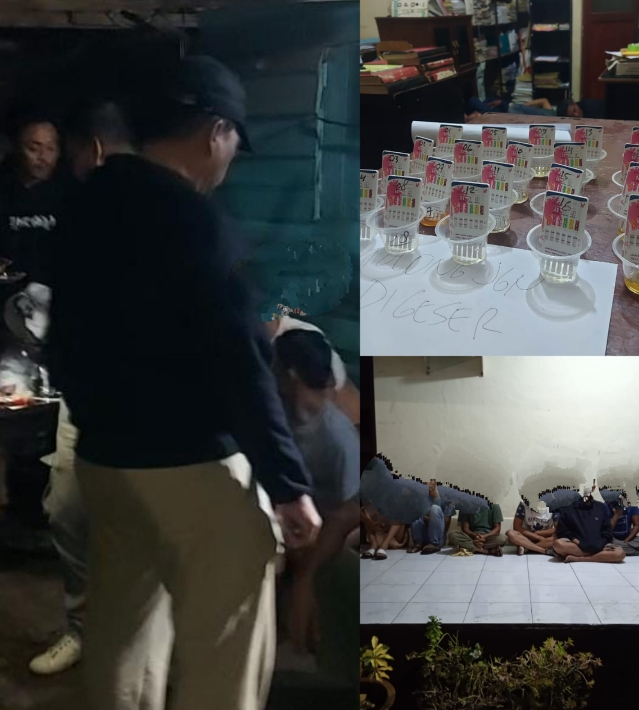 Diduga Pengguna Narkoba,Polres Padangsidimpuan Amankan 21 orang saat Kompol Maju Harahap Pimpin GKN