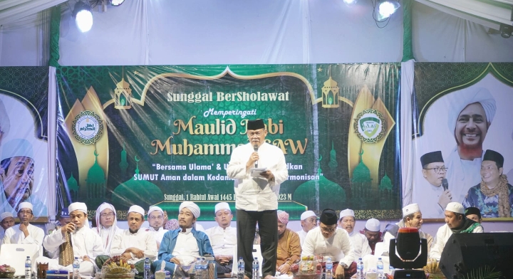 Melalui Peringatan Maulid Nabi, Wabup Ajak Masyarakat Perdalam Keyakinan