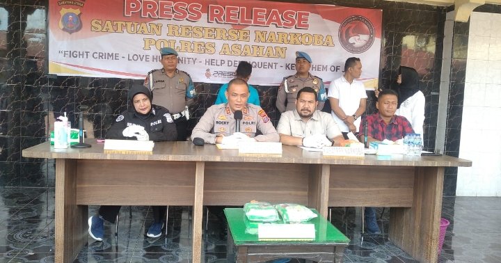 Tekan Peredaran Narkoba, Polres Asahan Kembali Gelar Pelaku Tindak Pidana Narkotika