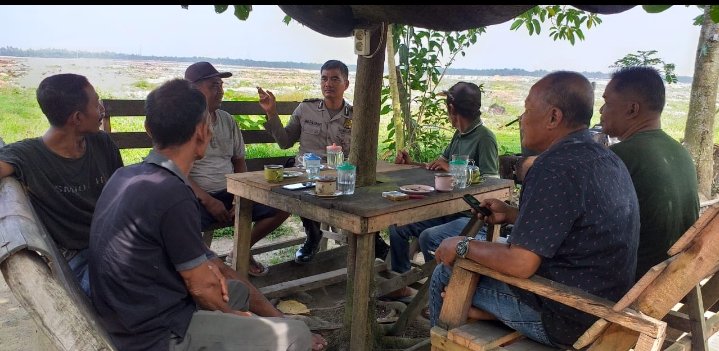 Cooling System dan Edukasi Berita Hoax, Ini Keterangan Bhabinkamtibmas Polsek Prapat Janji