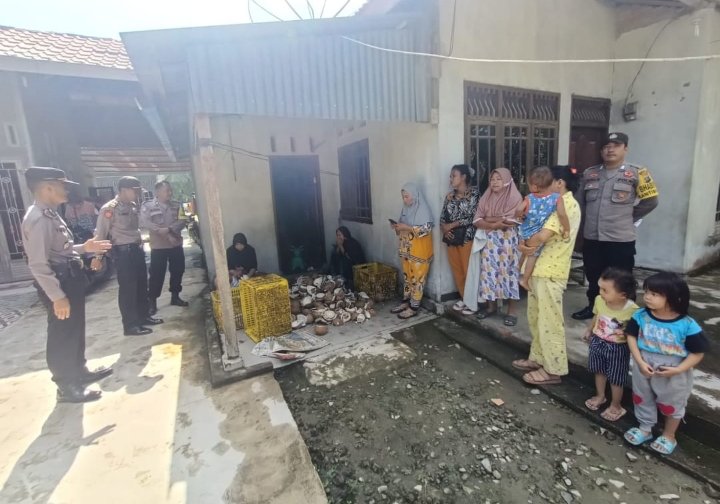 Kapolsek Air Joman Laksanakan Cooling System dan Edukasi Berita Hoax dan Pemilu 2024