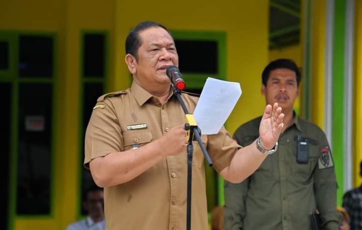 Walikota Padangsidimpuan Irsan Efendi Nasution Pimpin Apel Siaga Pendataan KUMKM 2023