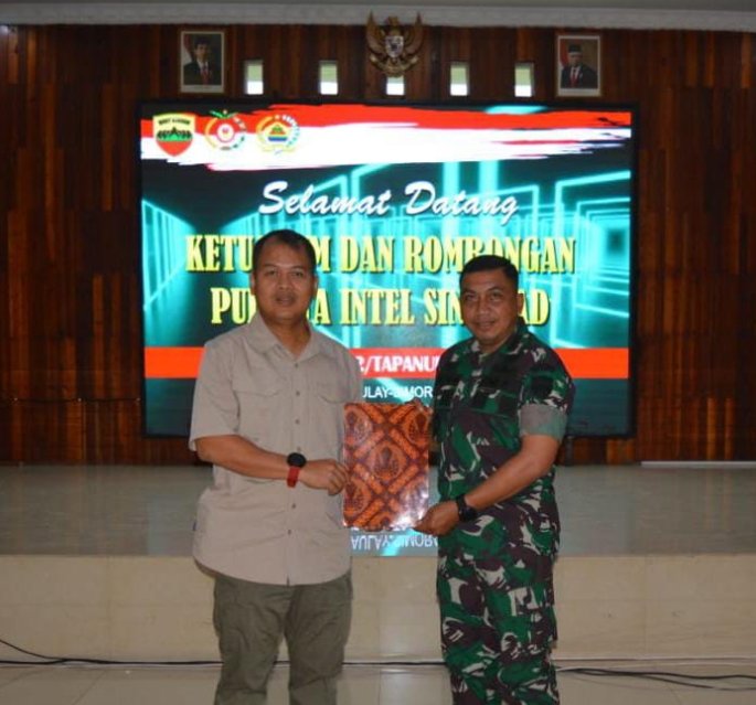 Kodim 0212/Tapsel Menerima Kunjungan Tim Puldata Sintel TNI Angkatan Darat, Ini Penjelasan Letkol Inf Amrizal Nasution