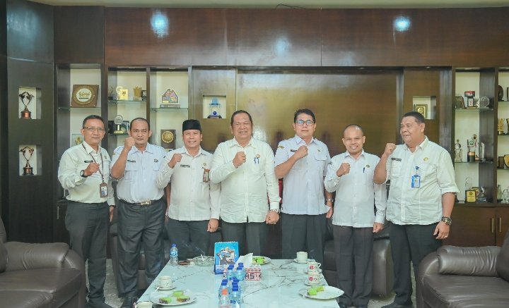 Wako Irsan Nasution Terima Kunjungan Kacapdis Wilayah XI