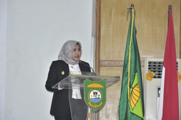 Wabup Atika Nasution Sampaikan 4 Ranperda di Rapat Paripurna DPRD