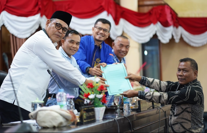 Penetapan Rancangan APBD Perubahan Kabupaten Solok Tahun 2023