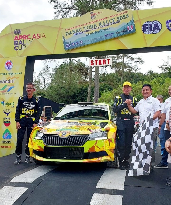 Pj Gubernur Sumut Hassanudin : Buka Resmi Danau Toba Rally 2023, Mempromosikan Danau Toba Destinasi Wisata Dunia Internasional.