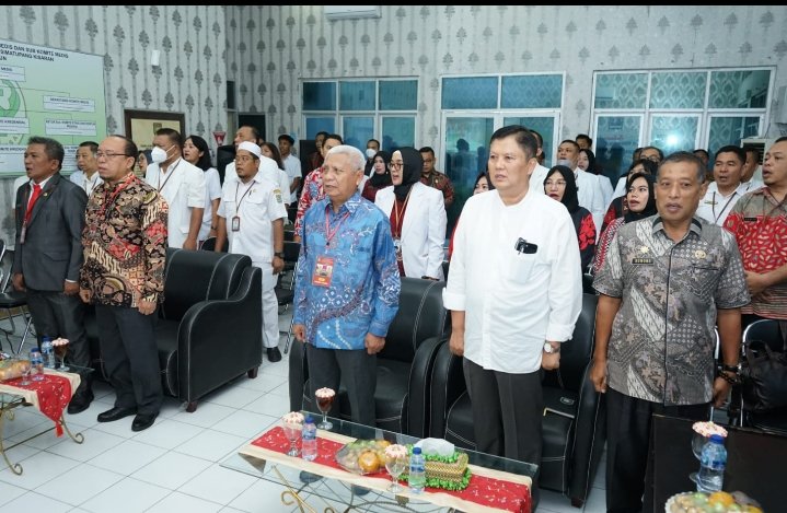 Bupati Asahan Hadiri Survey Penilaian Akreditasi
