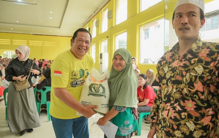 135 Ton Beras Disalurkan Pemko Padangsidimpuan Untuk Redam Dampak El Nino