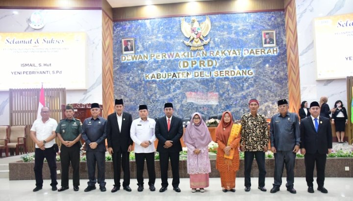 Dua Anggota Fraksi PKS DPRD Deli Serdang Resmi Dilantik