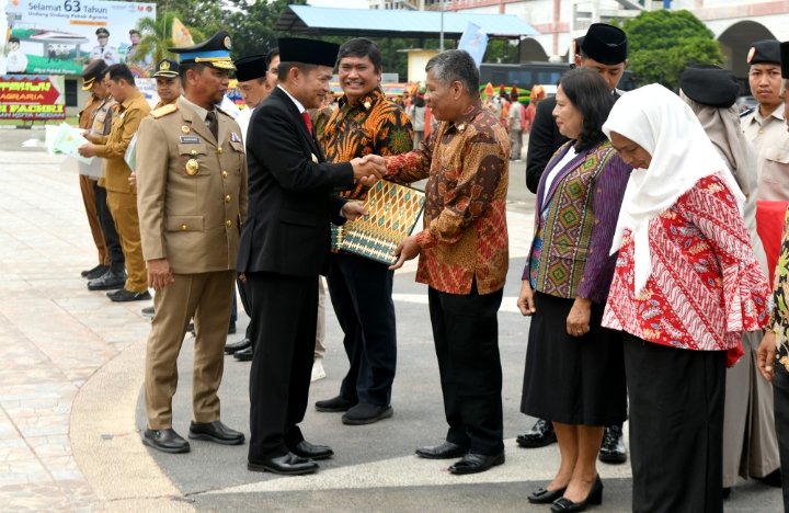 Pj Gubernur Jadi Irup Peringatan Hari Agraria dan Tata Ruang di Sumut
