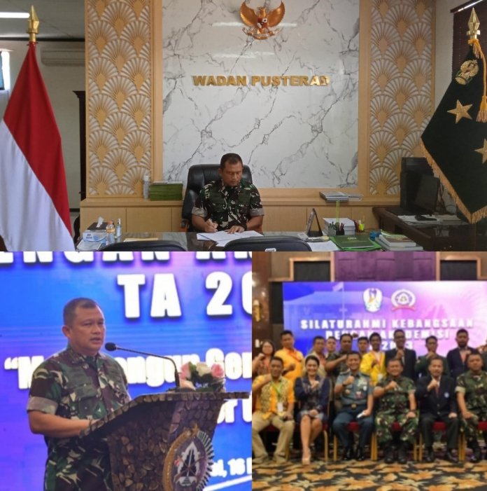 HUT TNI Ke 78, Mayor Jenderal TNI Herianto Syahputra Support Para Pemuda