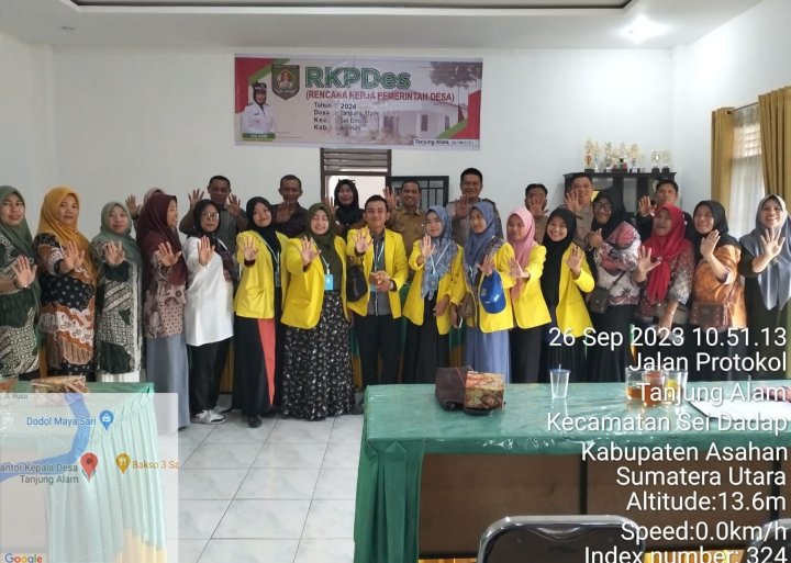 Kanit Binmas dan Bhabinkamtibmas Polsek Air Batu Sosialisasi tentang Undang-Undang R.I. Nomor 35 Tahun 2009 tentang Narkotika