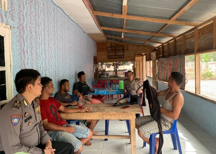 Personil Polsek Sei Kepayang Laksanakan Cooling System Berupa Edukasi Berita Hoax