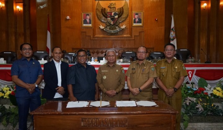 Bupati Asahan Hadir Rapat Paripurna DRPD Kabupaten Asahan
