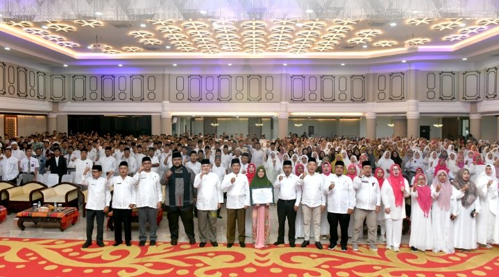 Peringati Maulid Nabi Bersama ASN, Guru dan Pelajar,  Pj Gubernur Sumut Ajak Senantiasa Teladani NabiÂ