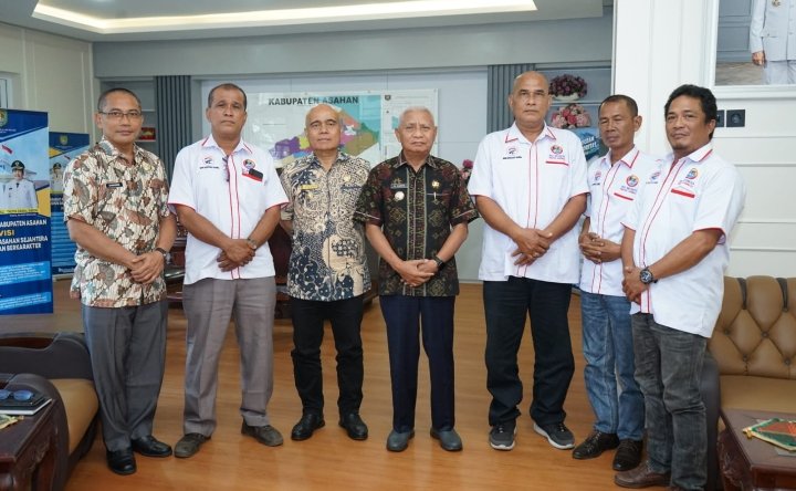 Bupati Asahan Terima Audiensi Dewan Pimpinan Daerah Wartawan Online Indonesia (DPD IWOI) Kabupaten Asahan
