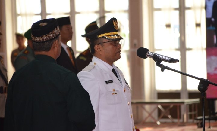 Sah ! Pj Gubernur Sumut Lantik Letnan Dalimunte Jadi Pj Wali Kota Padangsidimpuan