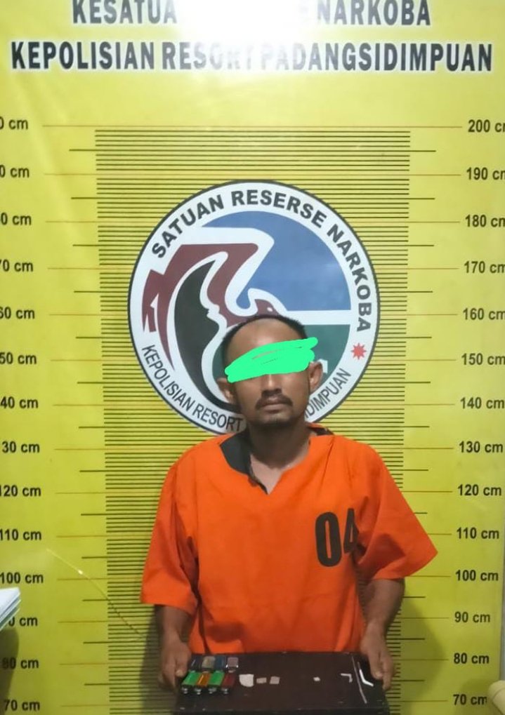 Miliki Sabu, DSP Dibekuk Tim Polres Padangsidimpuan, Ini Penjelasan Kasat Resnarkoba AKP Jasama H. Sidabutar, SH