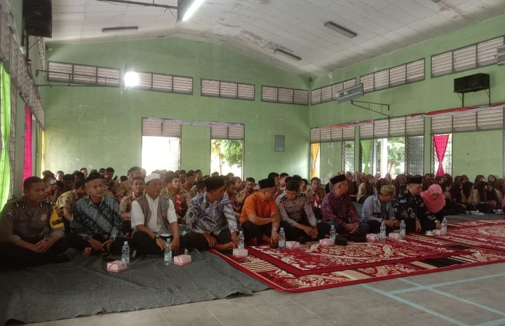 Bhabinkamtibmas Polsek Kota Kisaran Timur Menghadiri Peringati Maulid Nabi Muhammas SAW