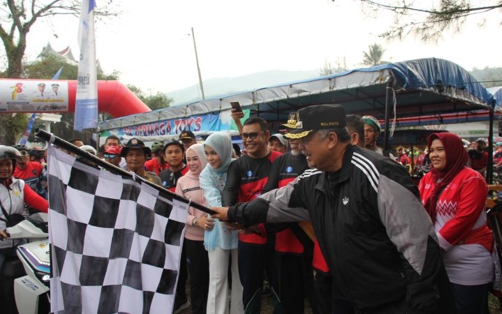 Minangkabau Basapeda Digelar Dalam Rangka Memperingati HUT Propinsi Sumatera Barat ke 78 Tahun 2023