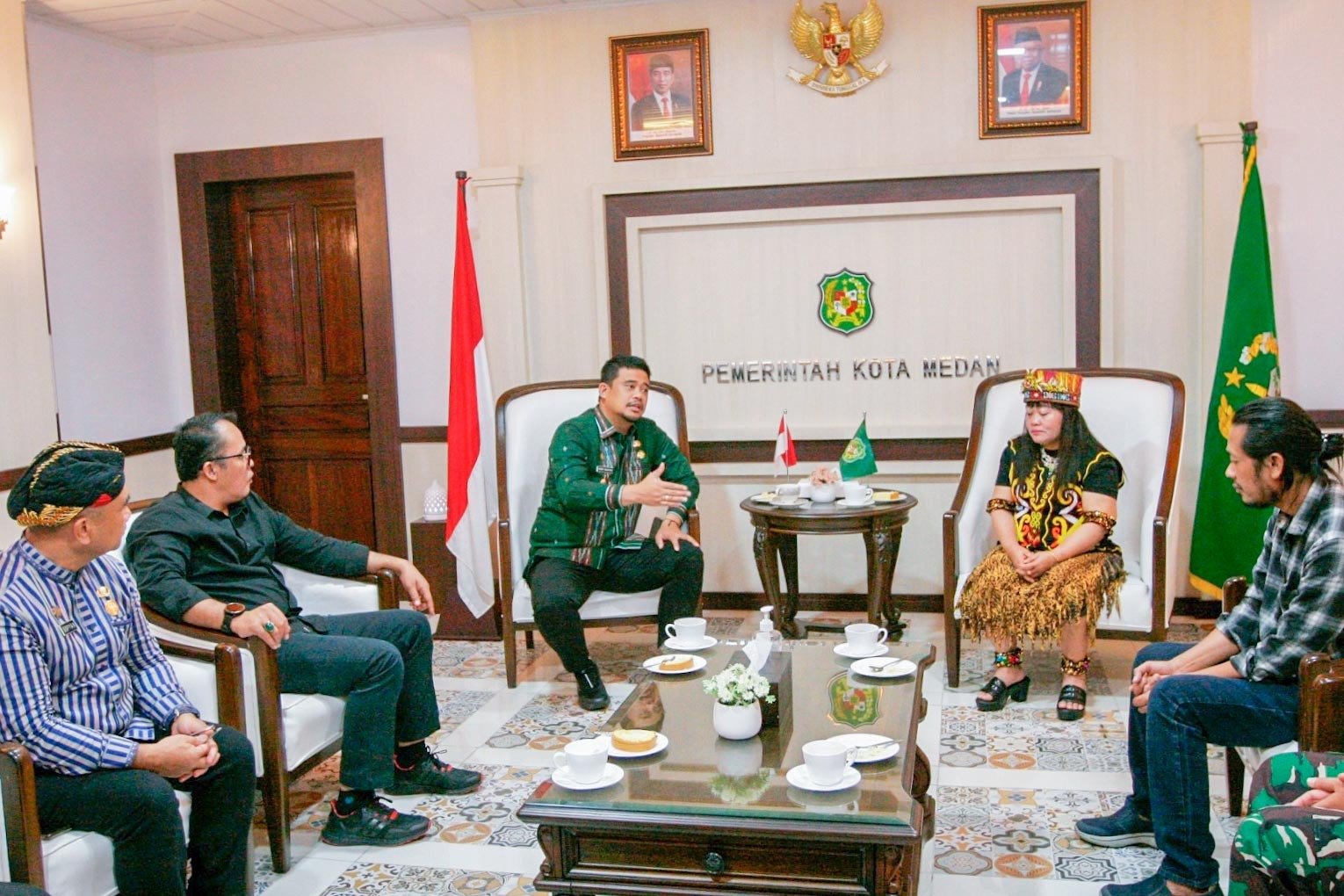 Bantu Ida Dayak Obati Warga Medan, Bobby Nasution Fasilitasi Tempat