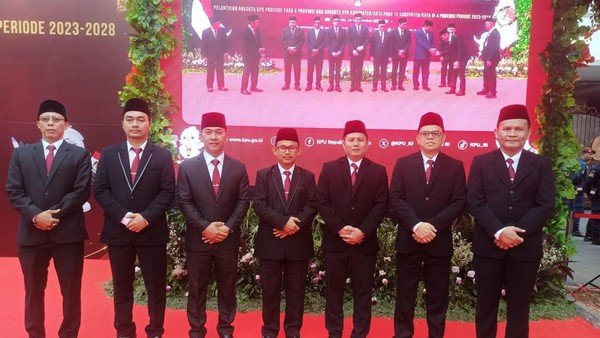 Ini Struktur KPU Sumut Periode 2023-2028