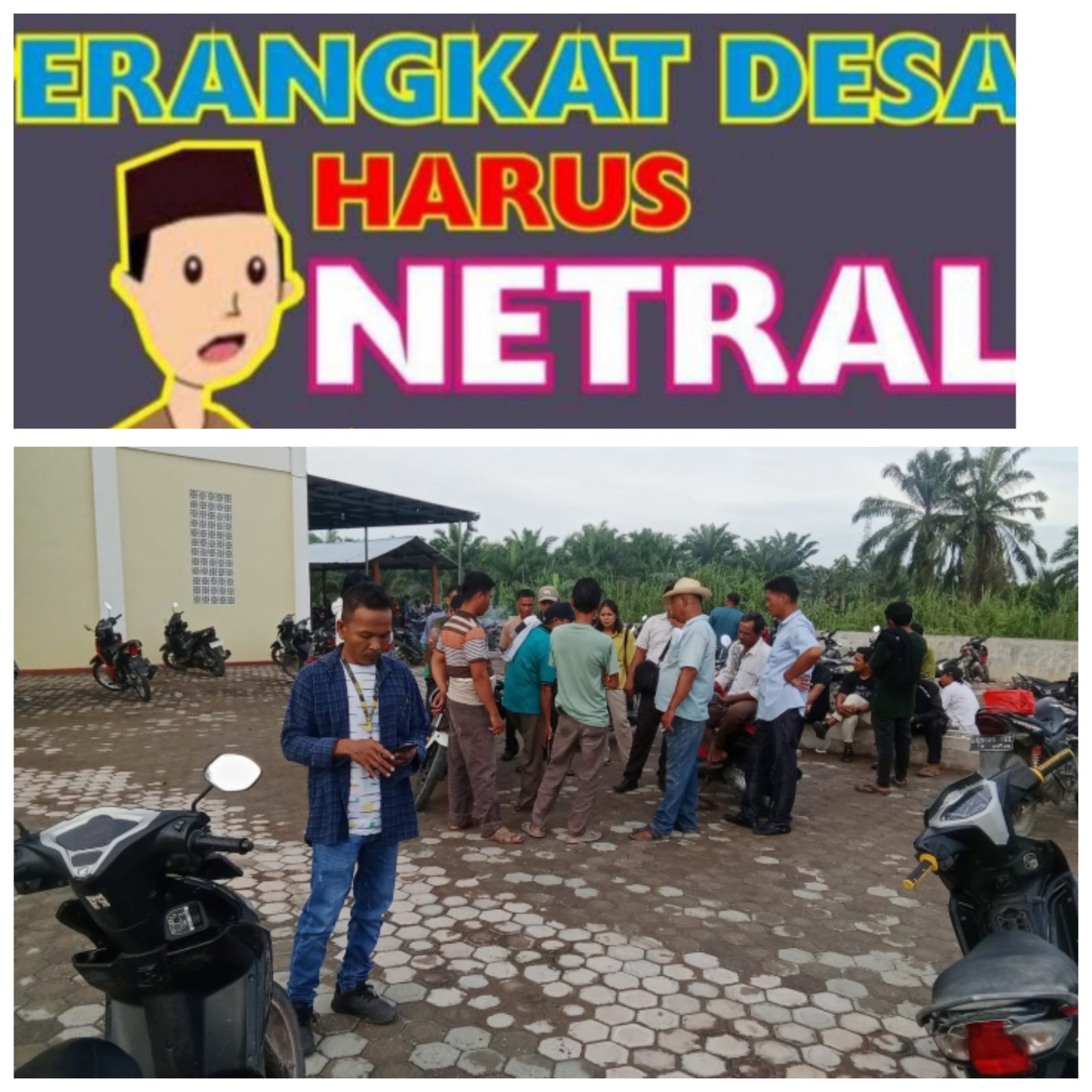 Oknum Kades dan Kadus di Bilah Hilir Hadiri Sosisalisasi Caleg, Pulang Dapat Uang Saku Rp 150 Ribu