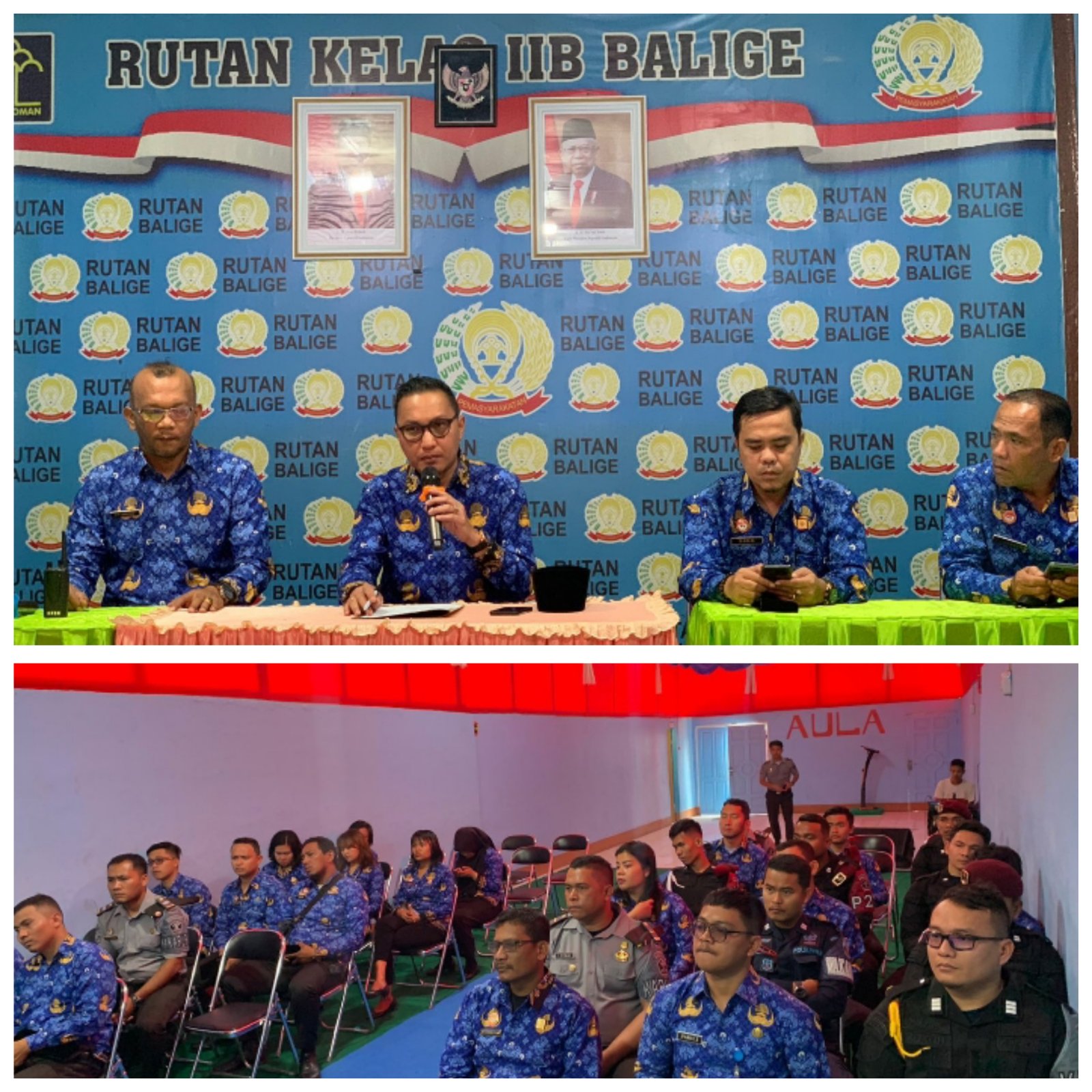 Perangi Narkoba, Rutan Balige Gelar Tes Urine Bagi Petugas