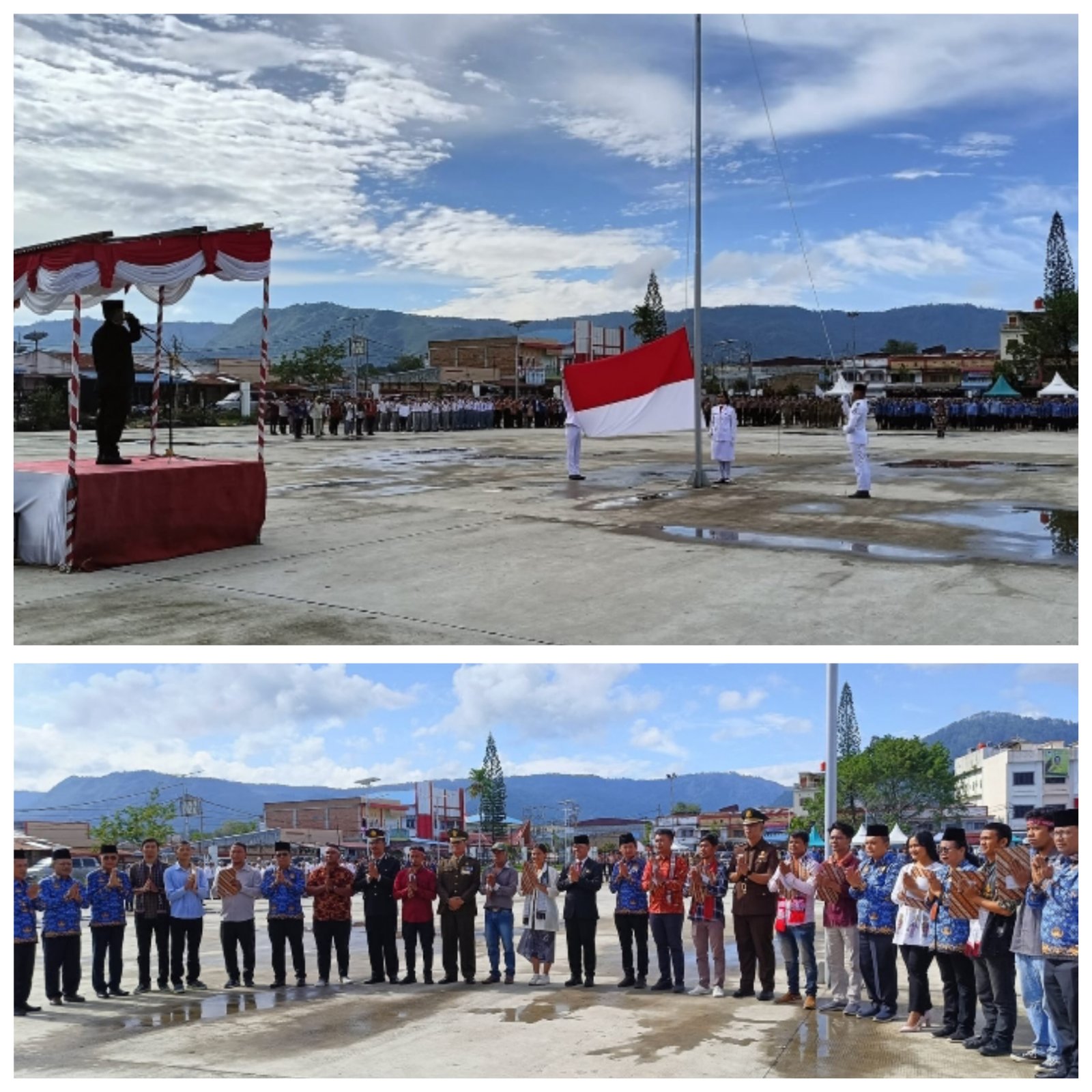 Peringatan Sumpah Pemuda Tingkat Kabupaten Toba Diwarnai Pemberian Piagam Penghargaan