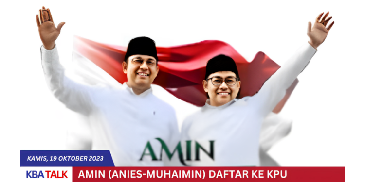 Ini Rangkaian Pendaftaran Pasangan AMIN ke KPU RI