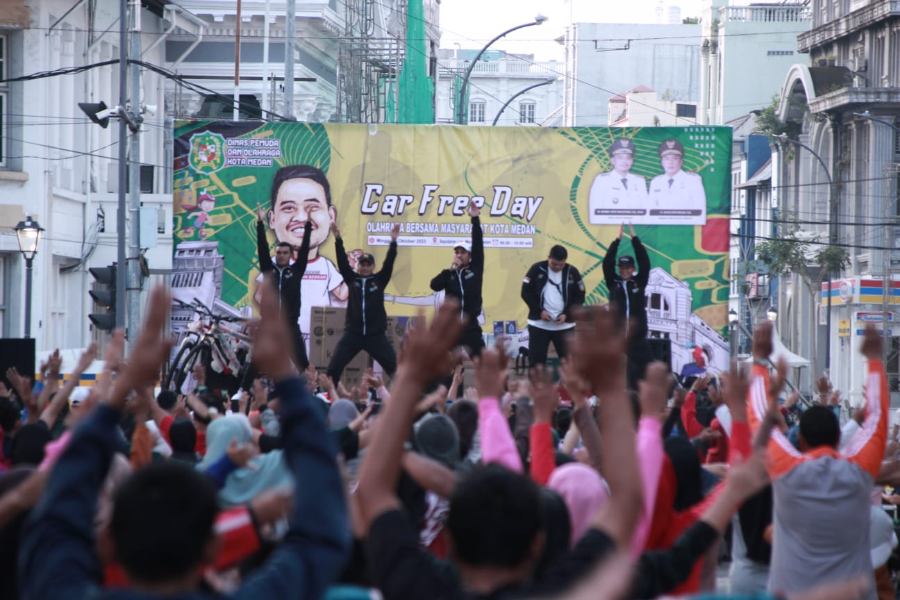 CFD Jadi Ajang Unjuk Kreativitas Komunitas di Kota Medan