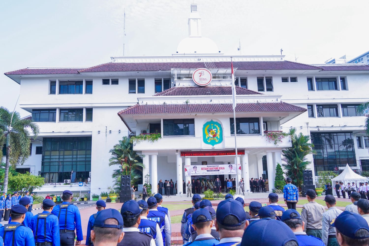 Pembacaan Ikrar Tandai Peringatan Hari Kesaktian Pancasila Pemko Medan