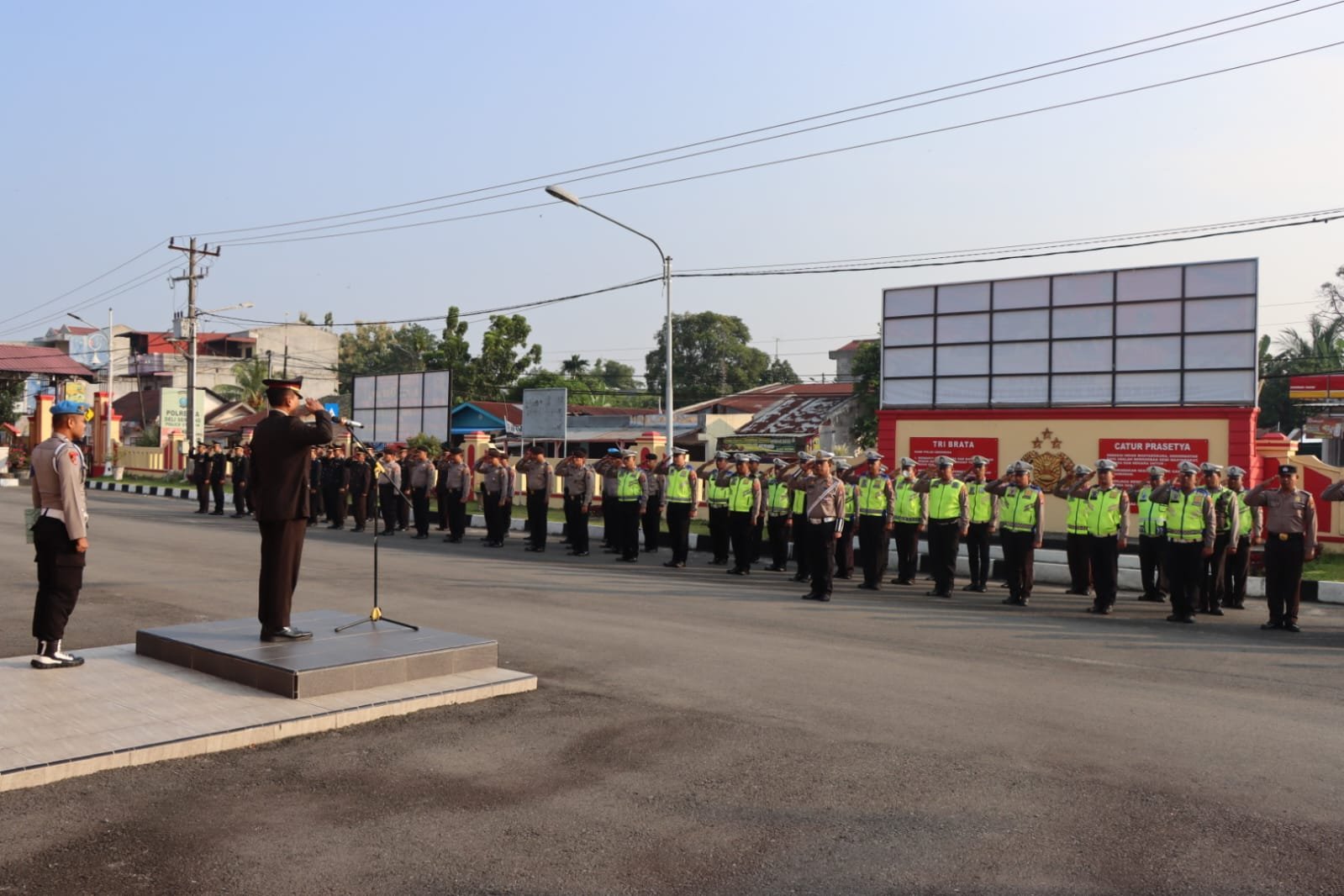 Polresta Deli Serdang Gelar Upacara Hari Kesaktian Pancasila Tahun 2023