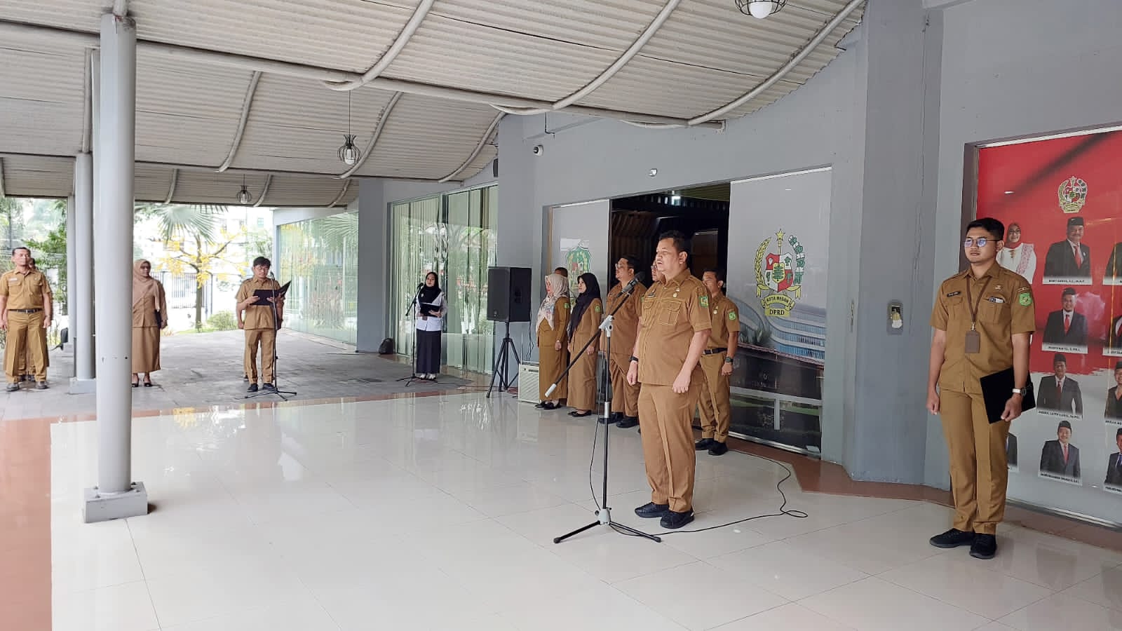 Sekretariat DPRD Medan Apel Khusus Deklarasi Birokrasi Anti Korupsi