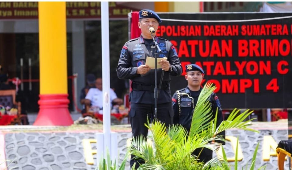 Kapolda Sumut Meresmikan Gedung Satya Haprabu Mako Kompi 4 Batalyon C Sat Brimob