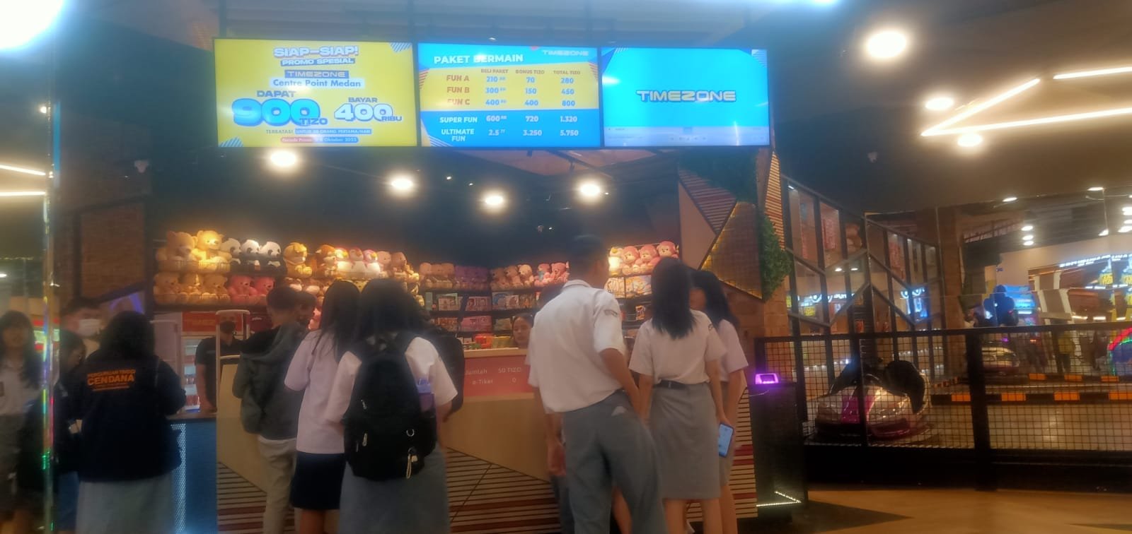 Timezone Medan Centre Point Hadirkan Permainan Baru dan Seru