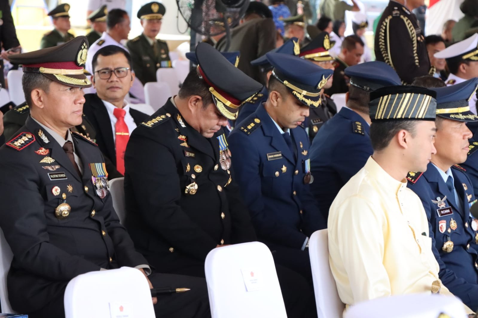 Kapolrestabes Medan Hadiri HUT TNI ke-78 Tahun 2023