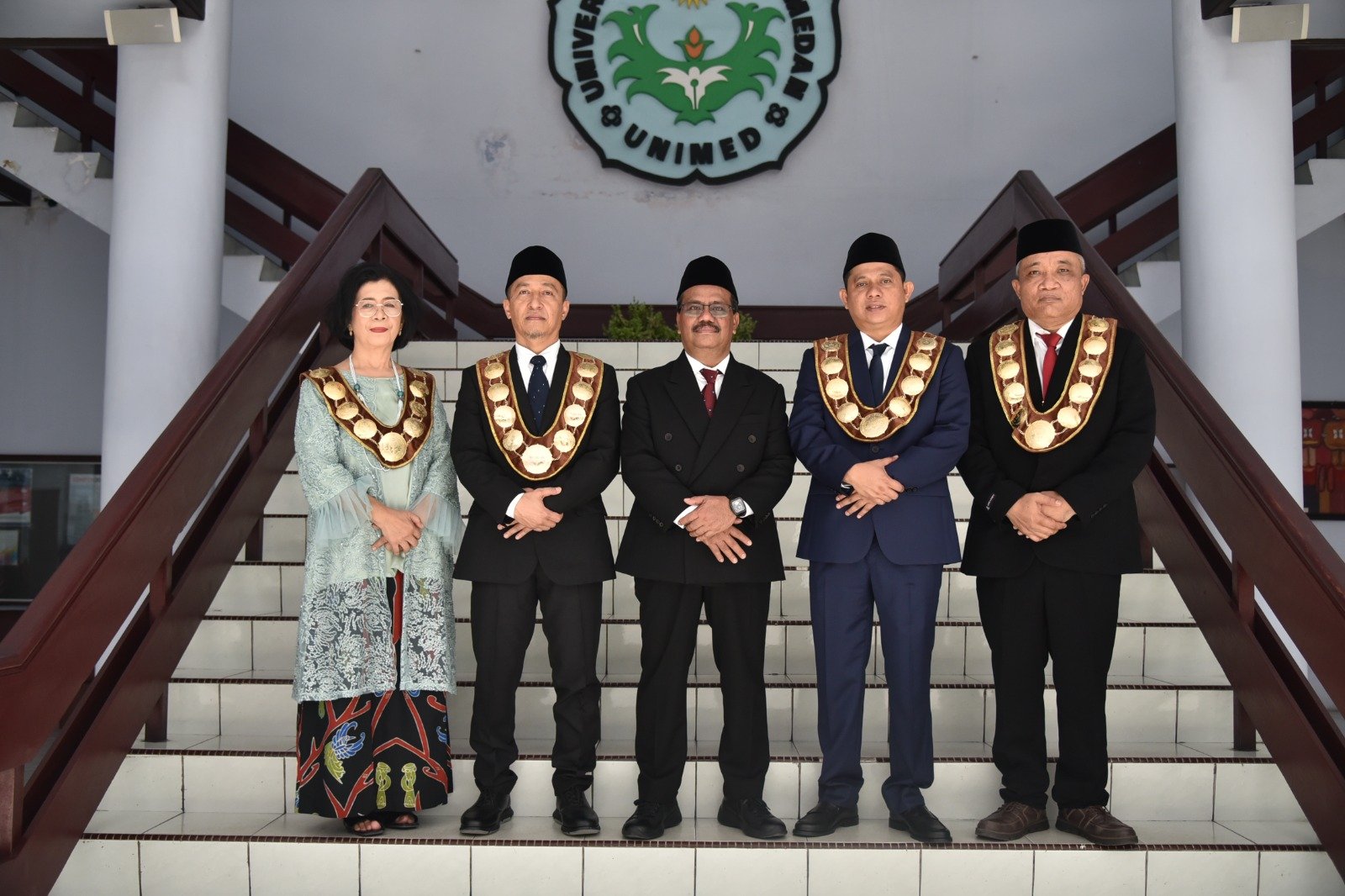 Rektor Unimed Lantik Wakil Rektor, Dekan dan Ketua Lembaga Periode 2023-2027,Dr. Abil Mansyur Sebagai Wakil Rektor 1