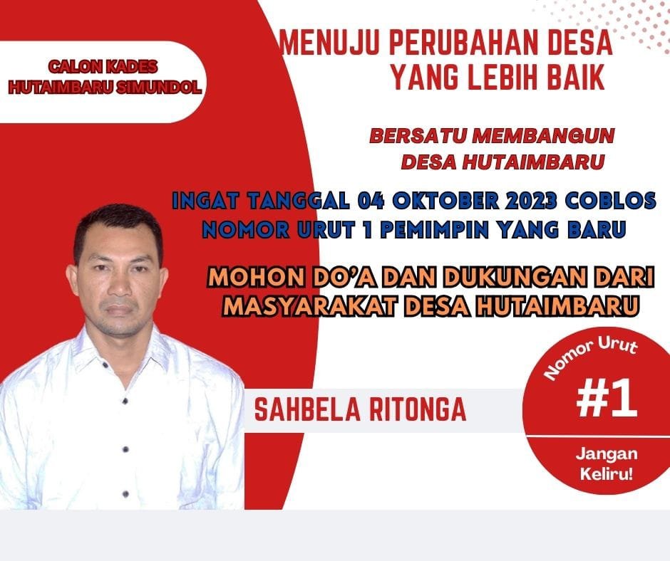 Sahbela Ritonga Terpilih Jadi Kades Hutaimbaru Paluta, Ini Katanya