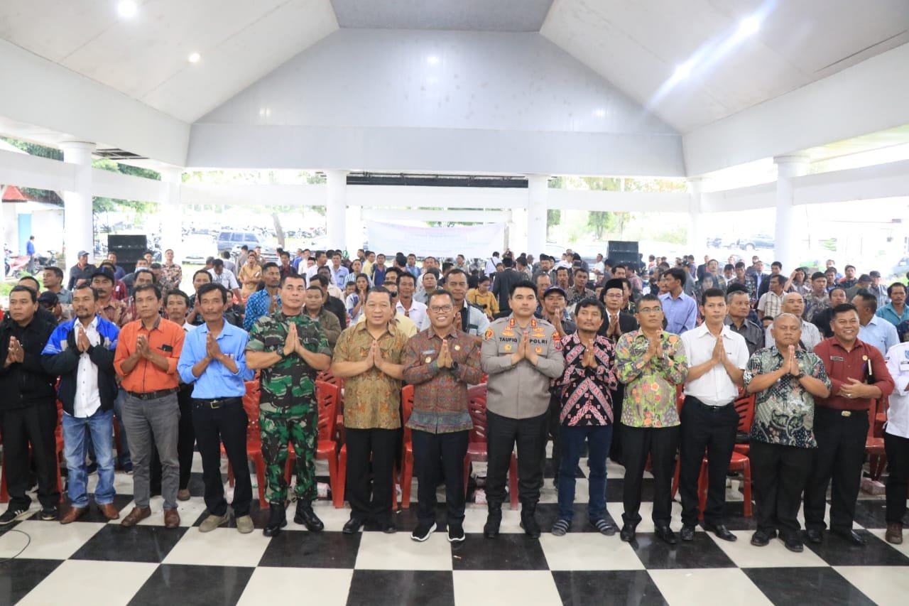 Deklarasi Damai 233 Calon Pada Pilkades Serentak di Kabupaten Toba
