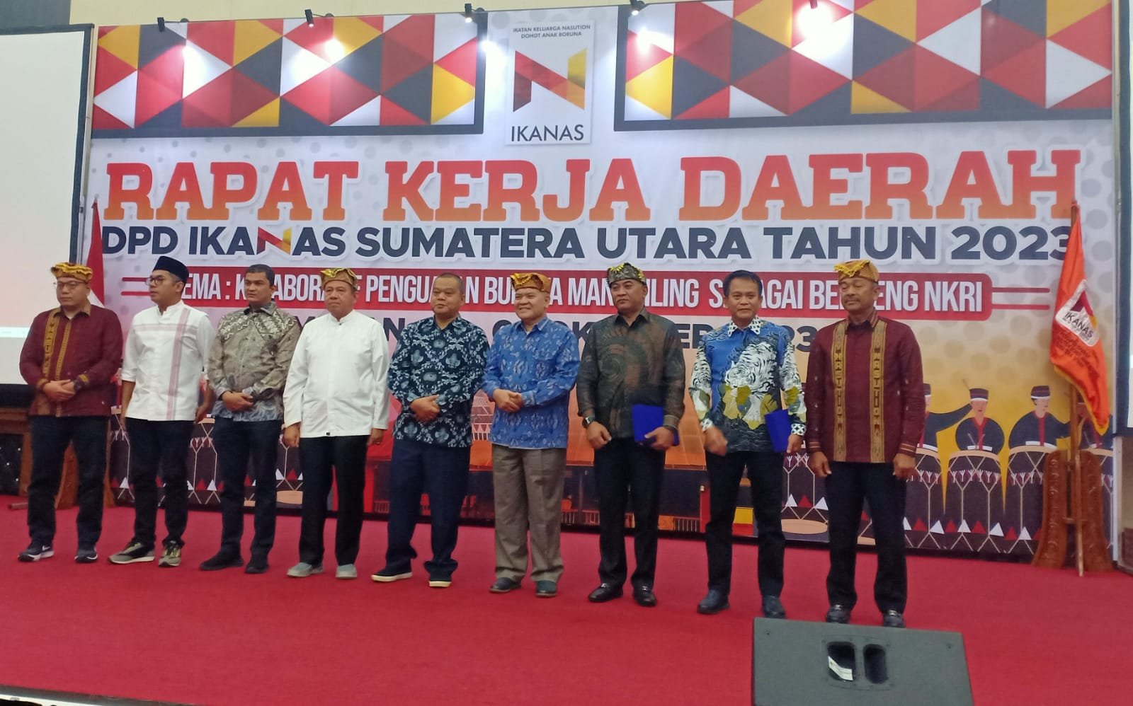 DPD Ikanas Sumut Galar Rakerda, H Saifullah  Nasution : Gaungkan Potensi-potensi Marga Nasution